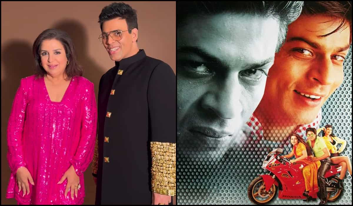 Karan Johar pays tribute to 90s magic with Farah Khan in Shah Rukh Khan's Duplicate flashback
