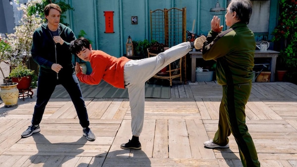 Still from Karate Kid: Legends