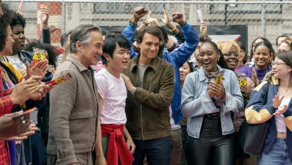 Still from Karate Kid: Legends