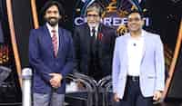 KBC 16: Vikrant Massey graces Amitabh Bachchan's show for the first time alongside IPS officer Dr. Manoj Kumar