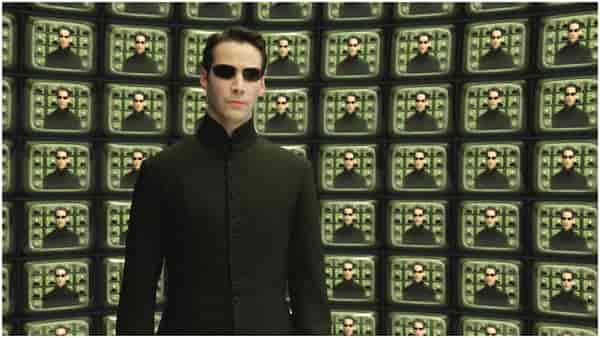 Keanu Reeves In The Matrix