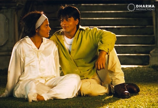 Shah Rukh Khan and Kajol in a still from Kuch Kuch Hota Hai (Courtesy: Dharma Productions)