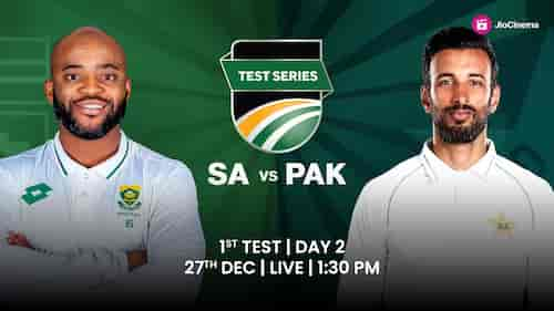 South Africa vs Pakistan - 1st Test - Day 2