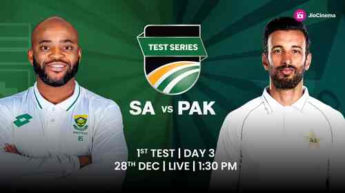 South Africa vs Pakistan - 1st Test - Day 3