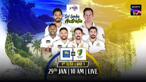 Day 1 - 1st Test - SL vs AUS - 29 Jan 2025