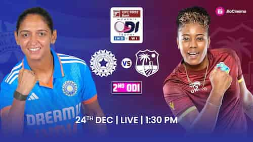 India Women vs West Indies Women - 2nd ODI