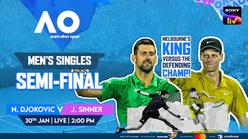 Novak Djokovic vs Jannik Sinner - Semi-final - 30 Jan 2026