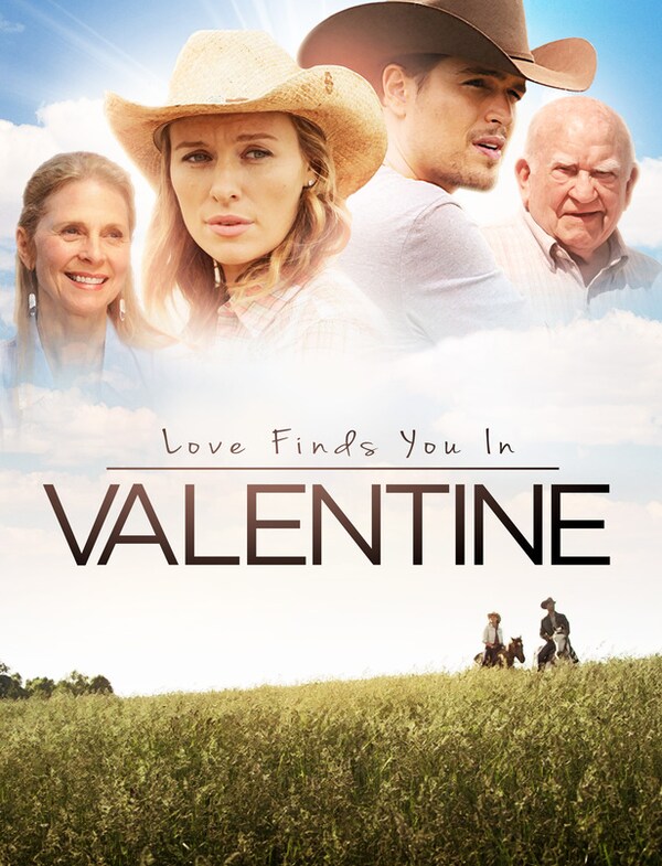 A poster for Love Finds You in Valentine