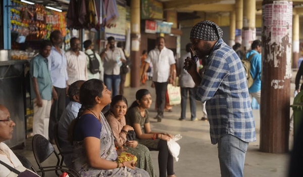 Manjima Mohan from the sets of Suzhal 2 (1)