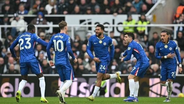 Chelsea vs Newcastle.