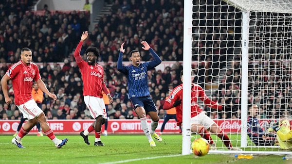 Arsenal vs Nottingham Forest.