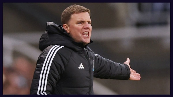 Eddie Howe, the Newcastle manager.