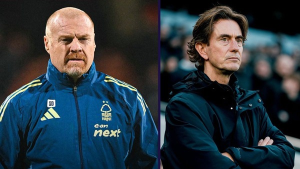 Sean Dyche (left) and Thomas Frank (right).