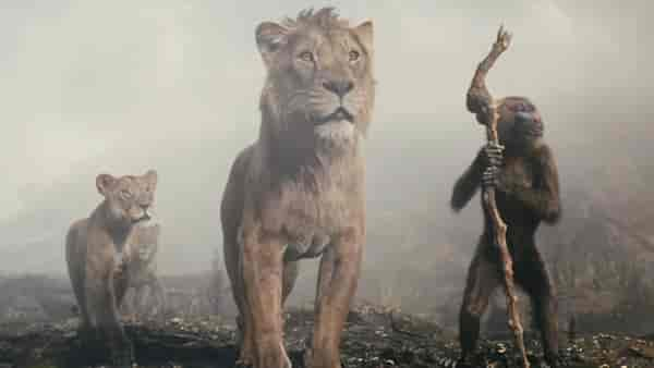 Still from Mufasa: The Lion King.