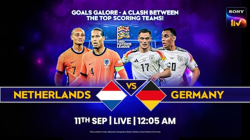 Netherlands vs Germany - 11 Sep 2024