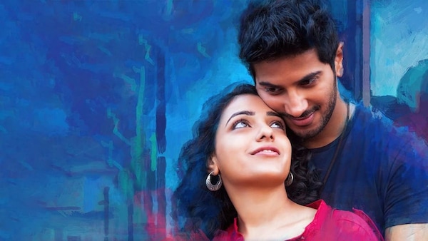 Nithya Menen and Dulquer Salmaan in OK Kanmani.
