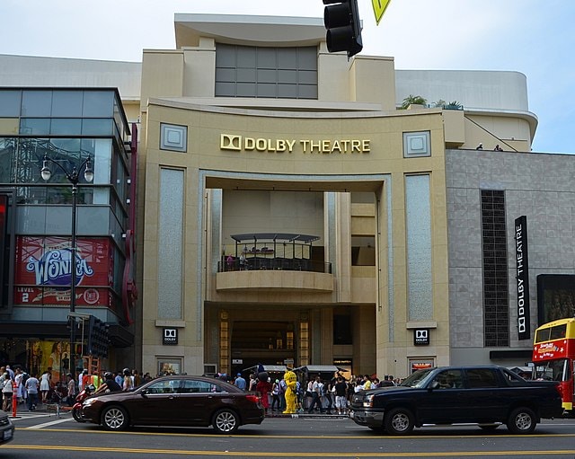 Which company possessed the rights to the naming of the Oscars venue prior to Dolby?