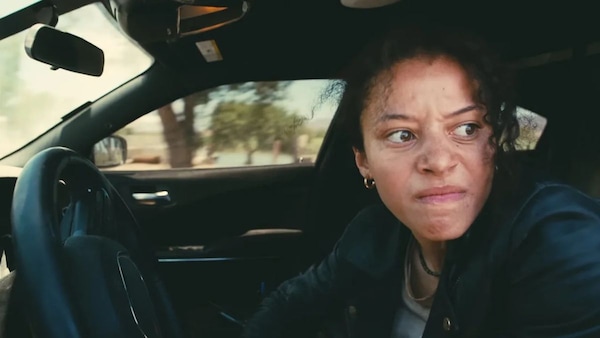 Still from One Battle After Another.