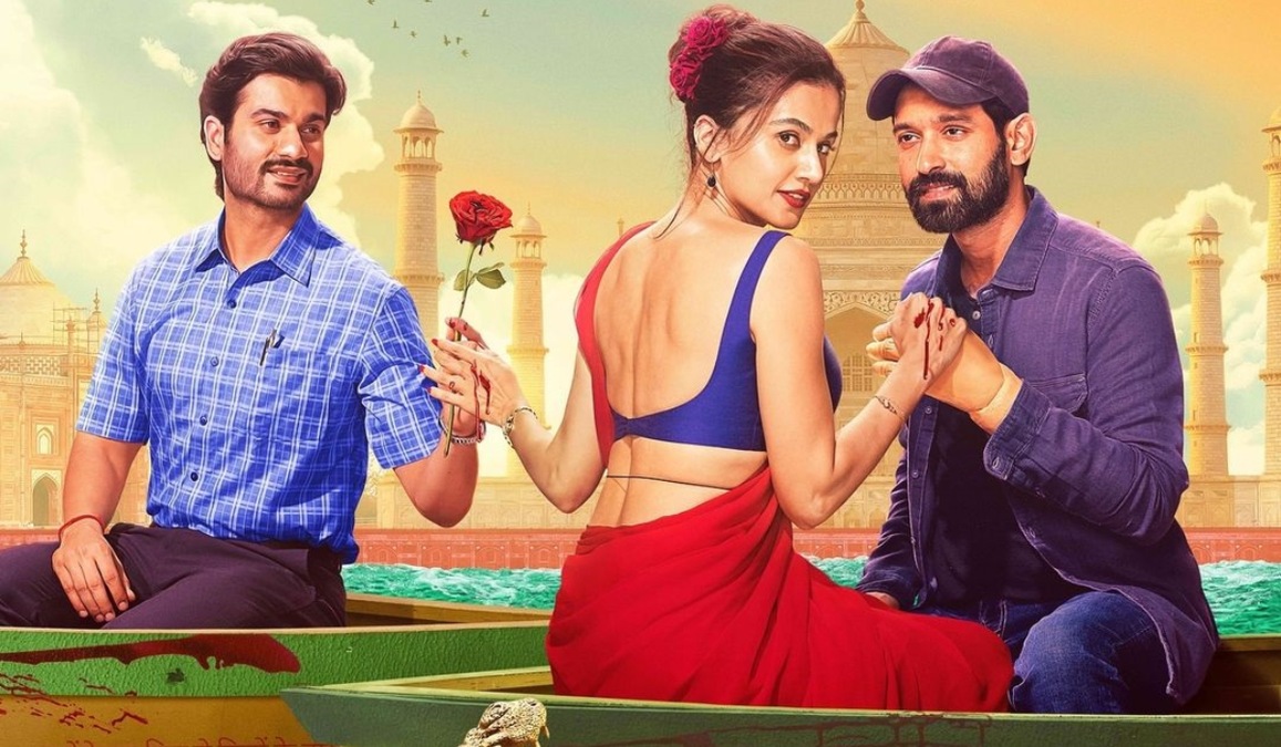 Phir Aayi Hasseen Dillruba review: Taapsee Pannu, Vikrant Massey, Sunny Kaushal's pulpy thriller 'crocs' the boat and sinks in its own twists