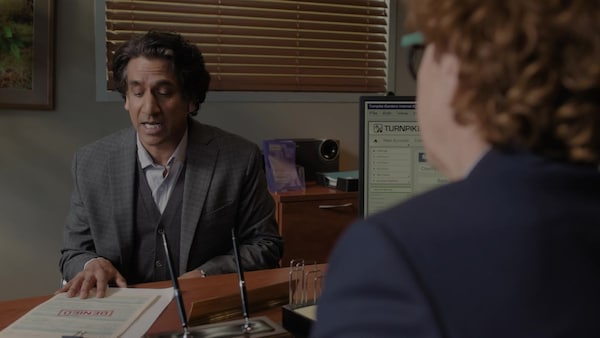 Naveen Andrews in a still from The Pradeeps of Pittsburgh. YouTube screengrab