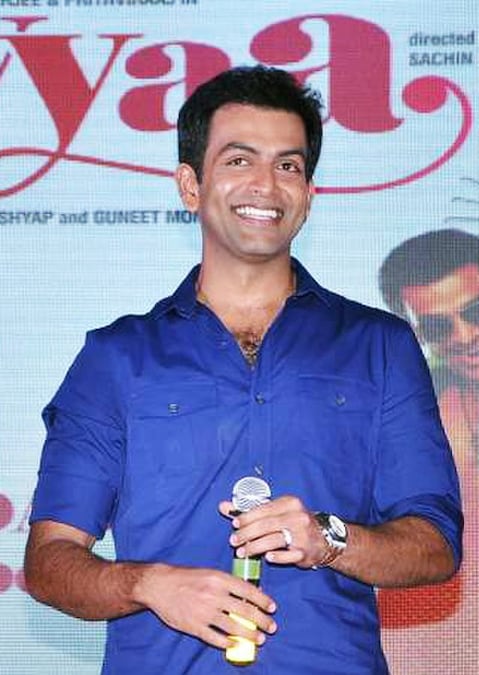 Prithviraj was reportedly asked to sport which of the following in films in order to make him look older?	