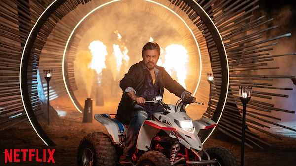 Venkatesh in a still from Rana Naidu Season 2
