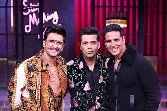 Ranveer Singh with Akshay Kumar