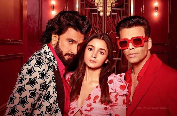 Ranveer Singh with Alia Bhatt