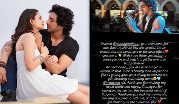 Rasha Thadani praises Saiyaara