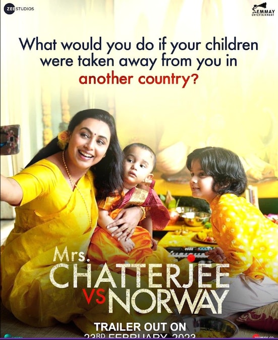 Fill in the blank. The movie starring Rani Mukherji ' Mrs Chatterjee vs Norway' is based on real life story of _____________.