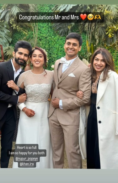 Poornima Nair's Instagram story.