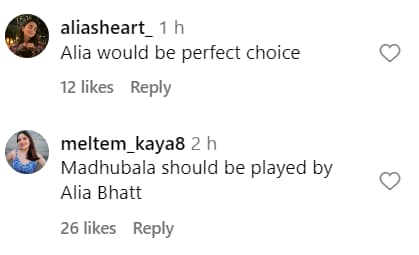 Netizens want Alia Bhatt in Madhubala biopic.