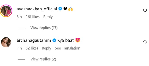 Archana Gautam and Ayesha Khan react to Laa Pila De Sharaab poster.