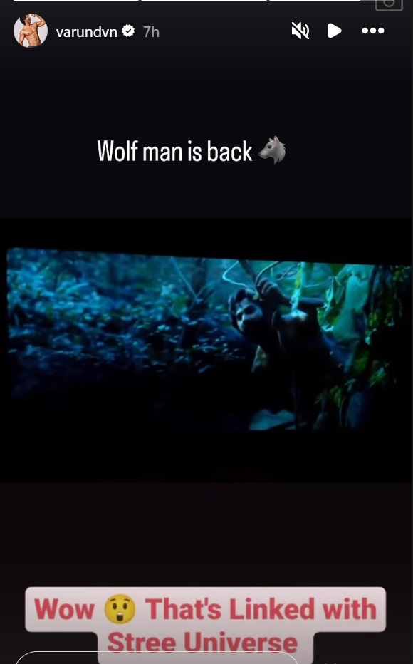 Varun Dhawan's Bhediya cameo in Munjya