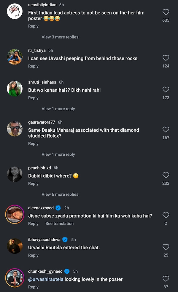 Netizens comment on Netflix India's Instagram post