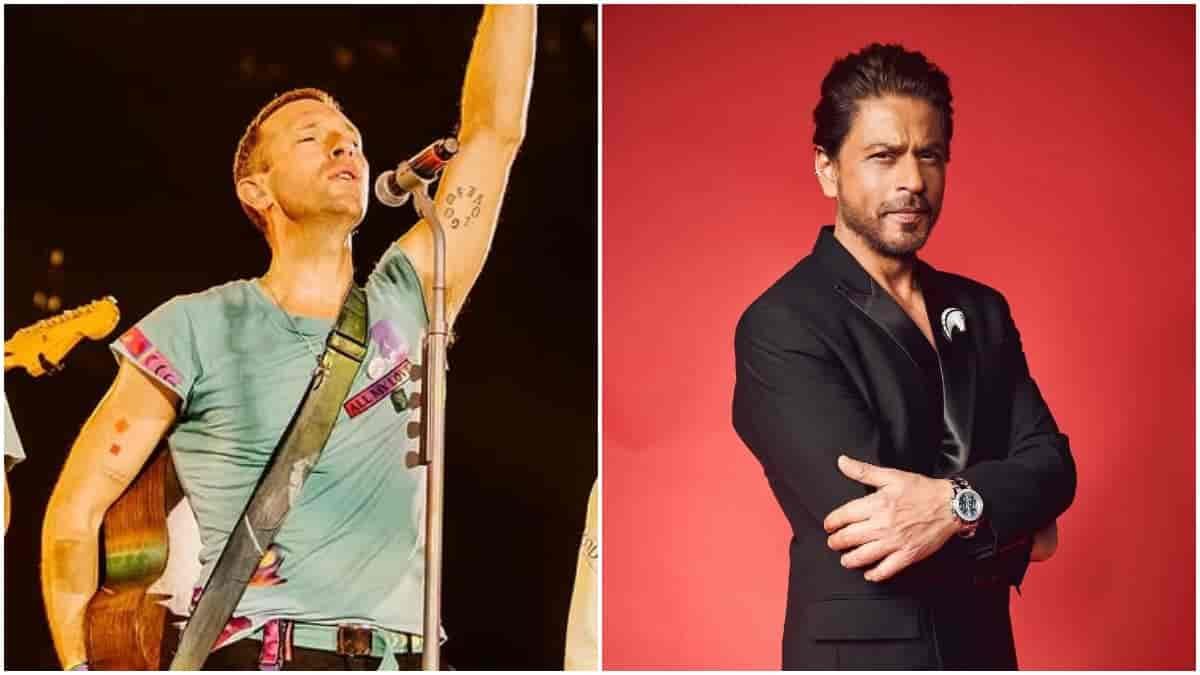 Shah Rukh Khan says ‘love you’ to Coldplay’s Chris Martin for his special shoutout in the Mumbai concert!