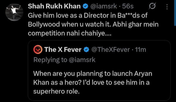 Shah Rukh Khan via X
