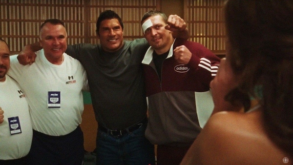 Still from The Smashing Machine,