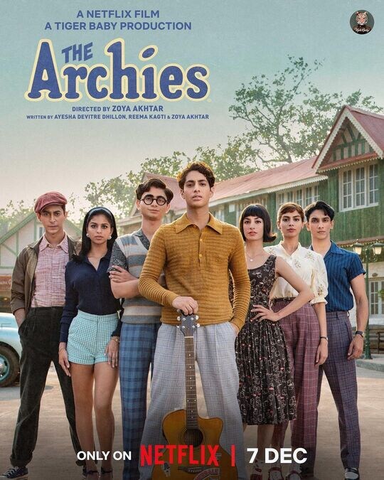 A poster for The Archies