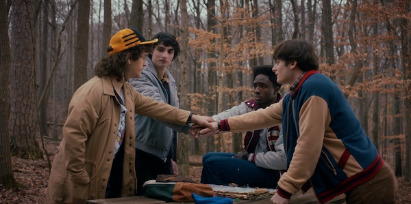 Still from Stranger Things 5 trailer.