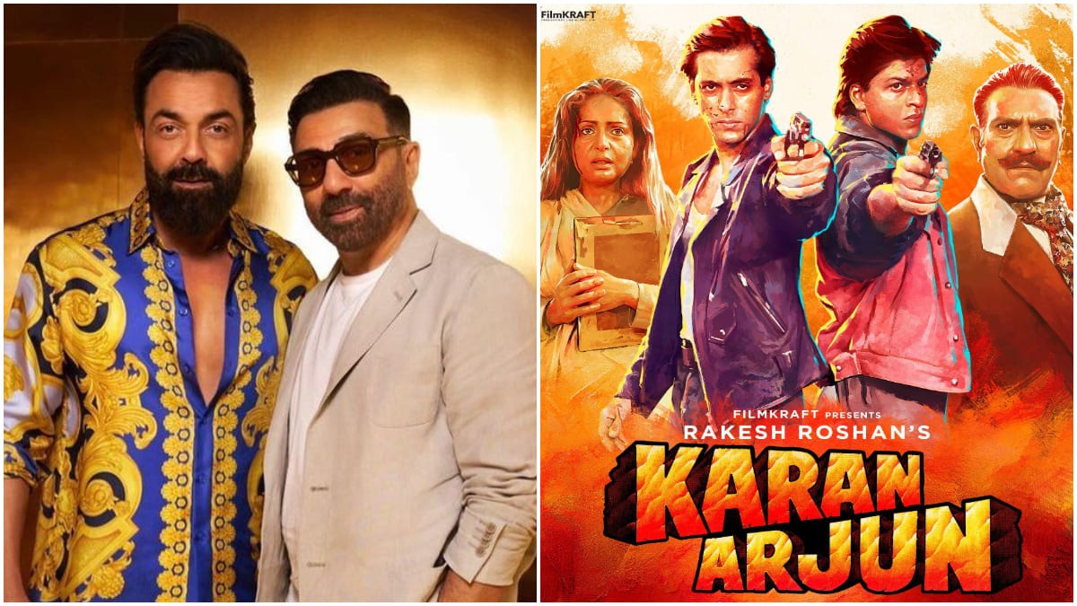 Karan Arjun: Before Shah Rukh Khan-Salman Khan were cast, Sunny Deol-Bobby Deol were eyed for the film - Did you know?