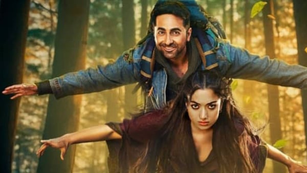 Promo poster for Thamma.