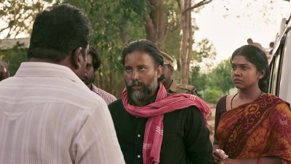 Still from Thandakaaranyam.