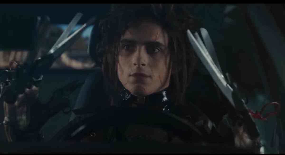 Timothée Chalamet played the role of Edgar Scissorhands in a commercial to demonstrate the Hands-Free supercruise feature of which automotive brand?