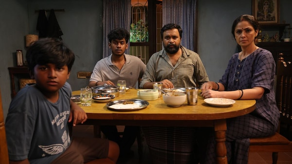 Still from Tourist Family.