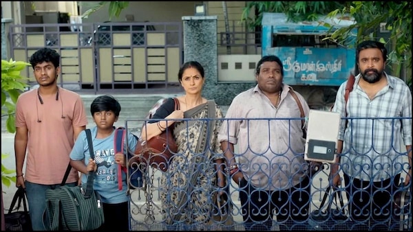 Still from Tourist Family.