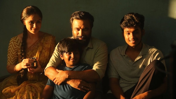 Still from Tourist Family.