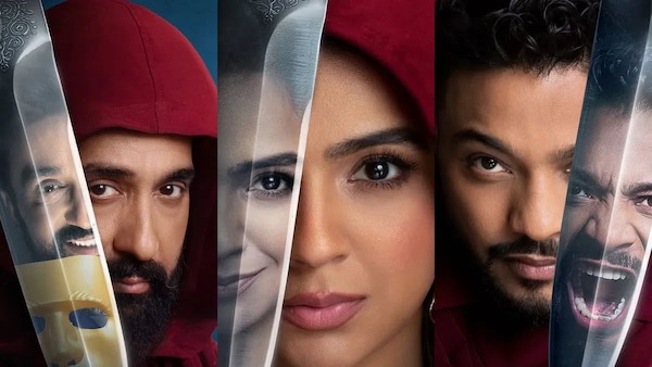 Promo posters for The Traitors.