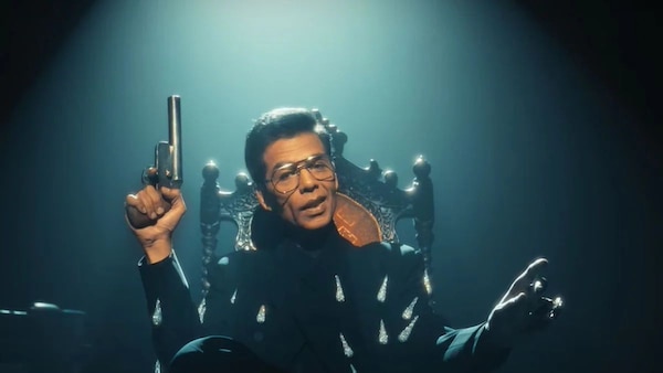 Still from The Traitors.