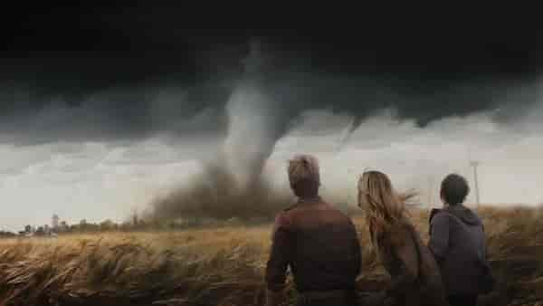 A still from Twisters.